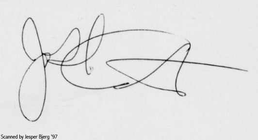 John Carpenter's Autograph